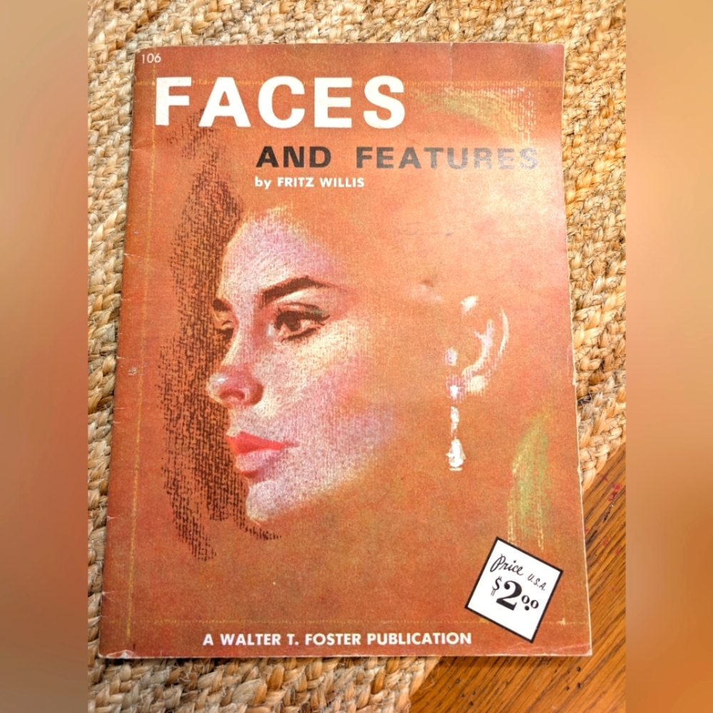 Faces and Features by Fritz Willis. Vintage